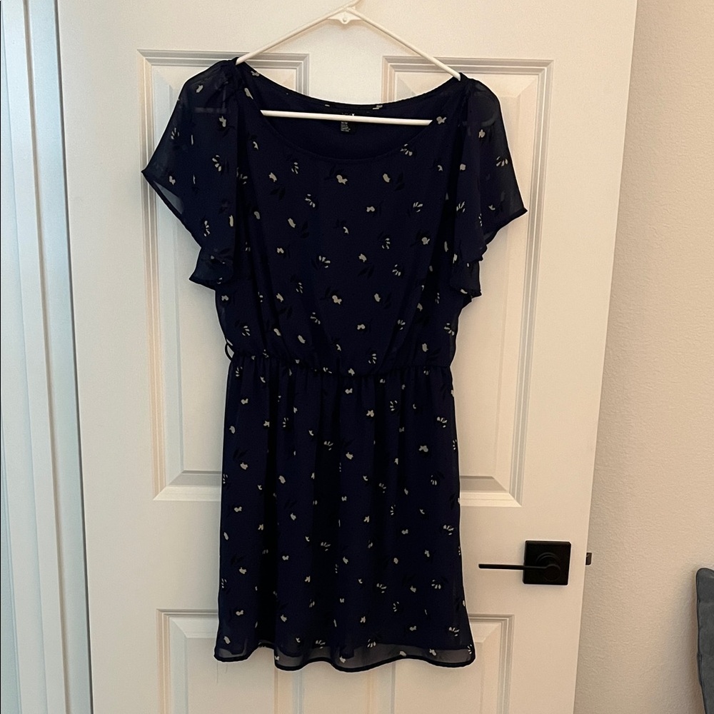 Forever 21 Navy Blue Mini Dress